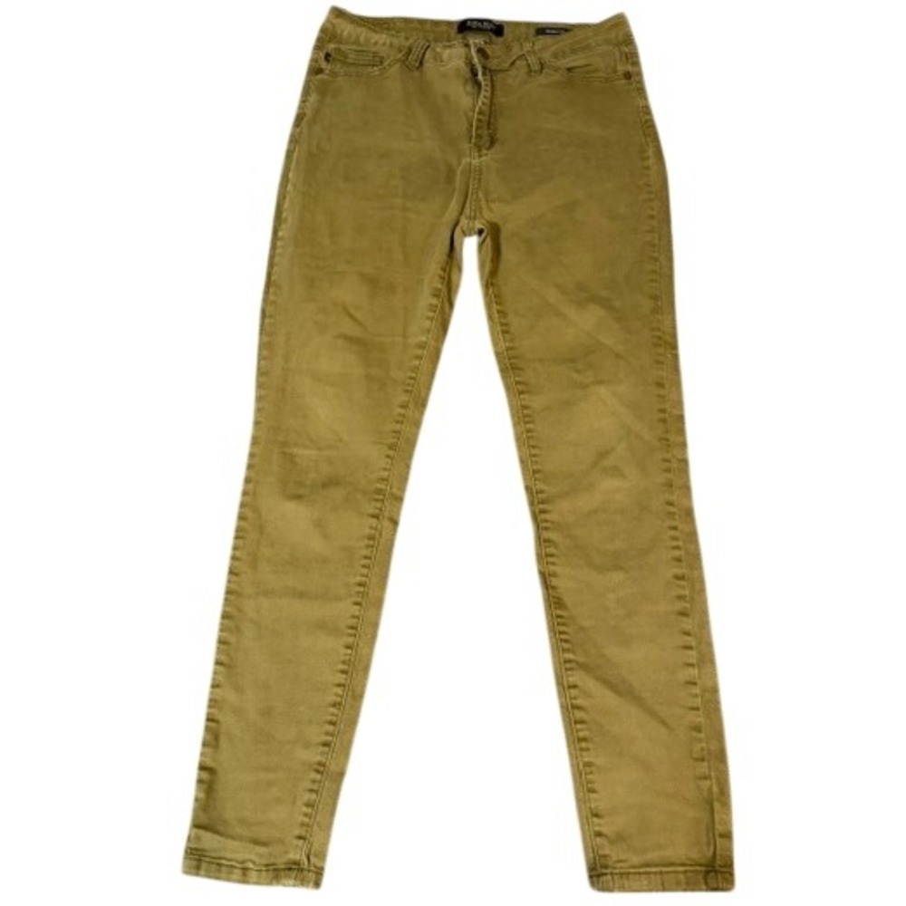 Judy Blue Pants Womens 13/31 Olive Green Skinny Fit JB88146 Stretch Mid Rise